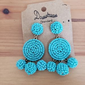 Seed bead earrings